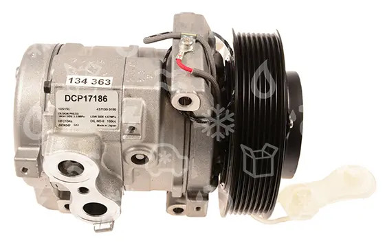 kompresor DENSO 10S15C, řemenice 140 mm, poly-V8, 24V, OE 247300-8130, 437100-9180, A4722300111, A4722300311,